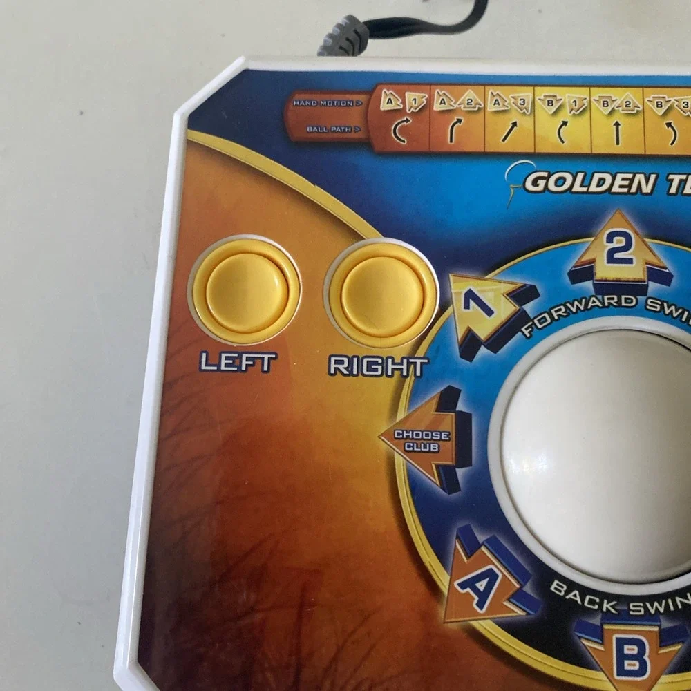 Golden Tee Golf Plug & Play Home TV Game Edition 2011 Jakks Pacific Tested
